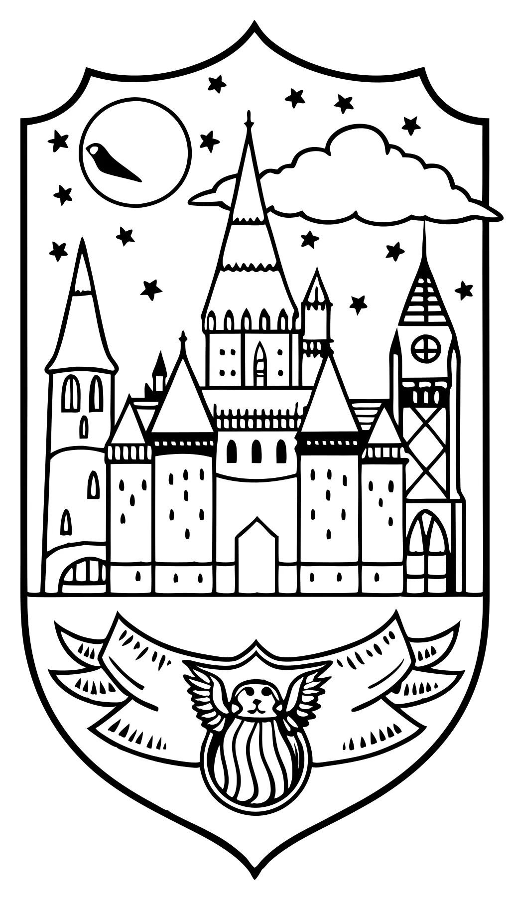 harry potter coloring pages printable